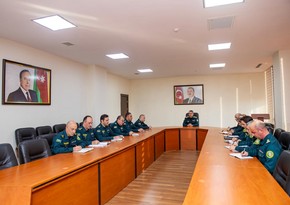 Azerbaijan's border service holds staff meeting ahead of COP29