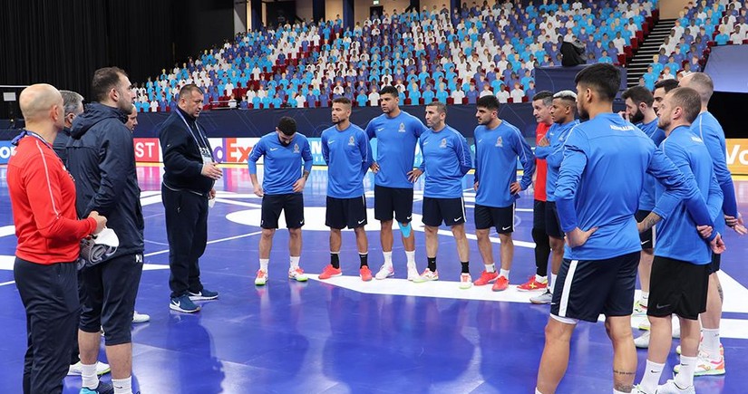 Сборная Азербайджана по футзалу стартует на чемпионате Европы
