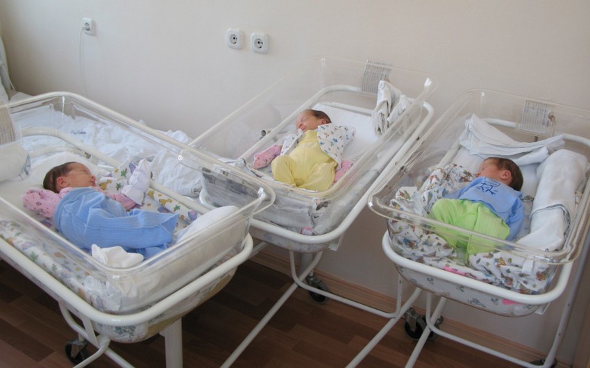 За первое полугодие этого года в Азербайджане родились 36 тройняшек