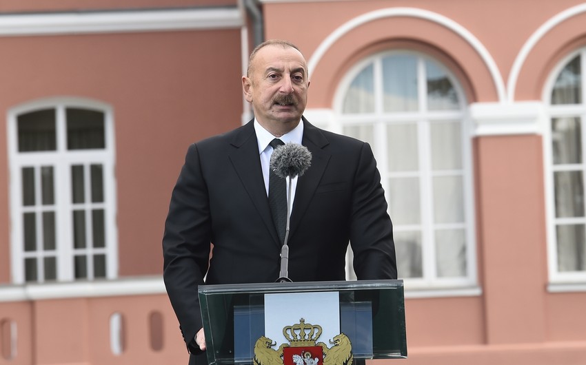 Ильхам Алиев: В Грузии чувствую себя как дома