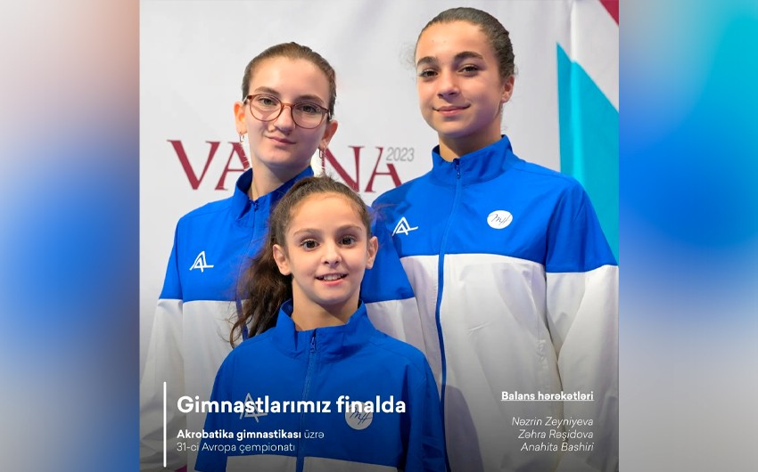 Азербайджанские гимнастки вышли в финал чемпионата Европы