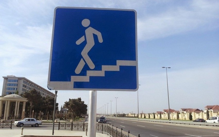 Five more pedestrian crossings will be built in Baku this year