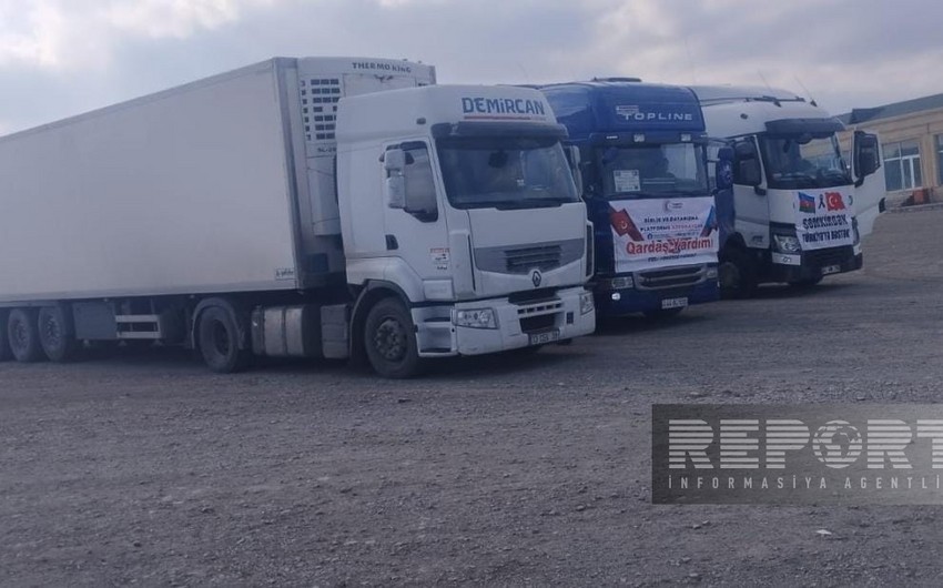 Turkiye to receive another humanitarian aid convoy from Azerbaijan's Ganja