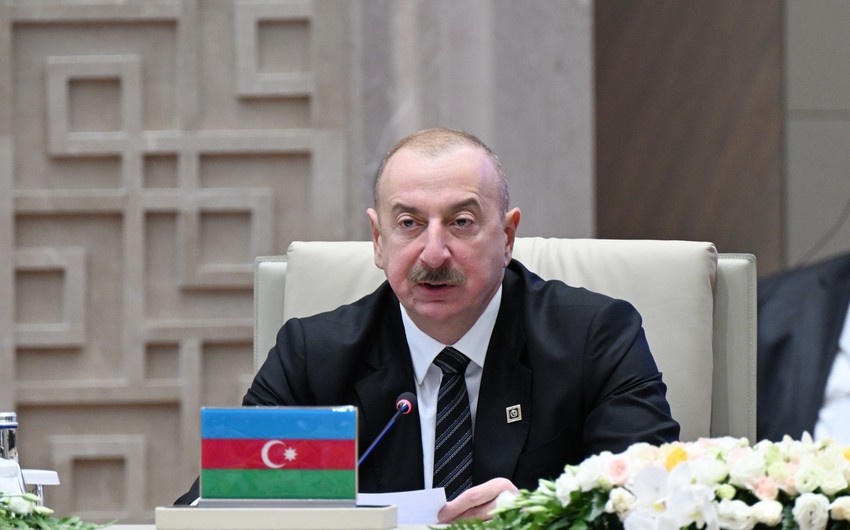 Azerbaijani President highlights military cooperation among member states at Meeting of OTS Council of Heads of State