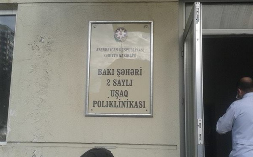 В детской поликлинике Баку произошел пожар - ФОТО