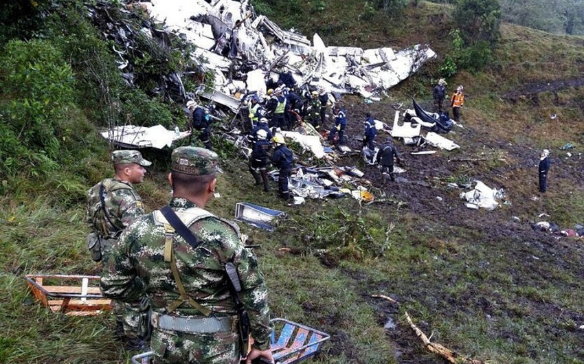 У разбившегося в Колумбии самолета кончилось топливо