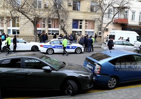В Баку произошла цепная авария