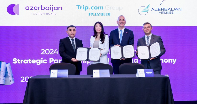 AZAL, Azerbaijan Tourism Board, Trip.com Group join forces to boost Azerbaijan's presence in Chinese tourism market