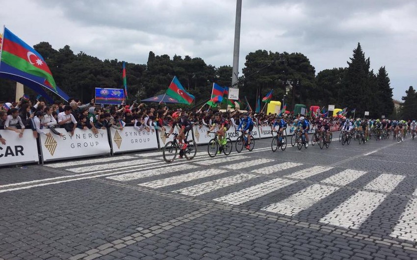 ​Tour d’Azerbaijan-2016 veloyürüşünün ilk mərhələsinin qalibləri müəyyənləşib
