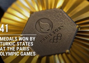 Türk dövlətlərinin idmançıları Paris Olimpiadasında 41 medal qazanıblar