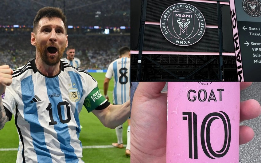 US-based brewing company releases 'GOAT' beer ahead of Lionel Messi's debut for Inter Miami