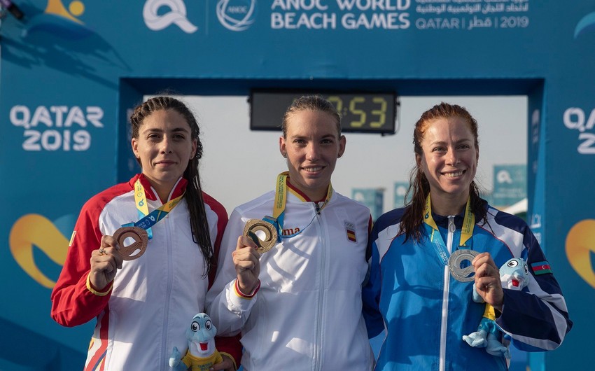 Azərbaycan millisi I Dünya Çimərlik Oyunlarında 2 medal qazanıb