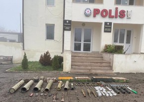 Ammunition found in Shusha 