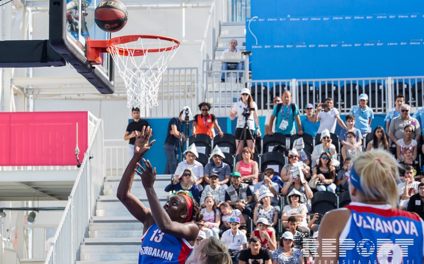 ​В Баку-2015 прошла первая встреча азербайджанских баскетболисток - ФОТОРЕПОРТАЖ