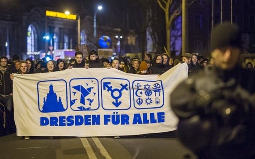 Более 17 тыс. человек вышли на антиисламские демонстрации в Германии