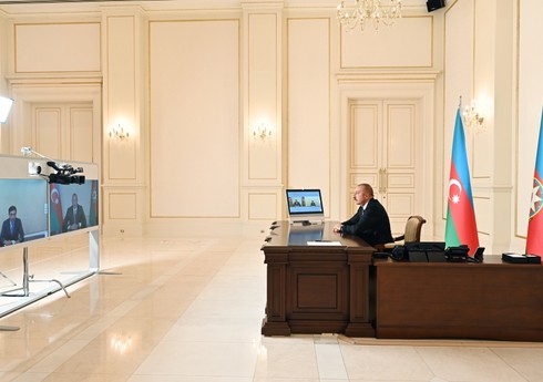 Президент Ильхам Алиев принял Фарида Гаибова в связи с назначением министром молодежи и спорта