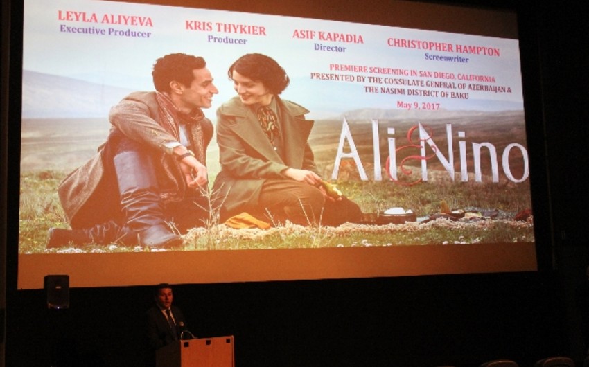 В Калифорнии в городе Сан-Диего состоялась премьера фильма Али и Нино