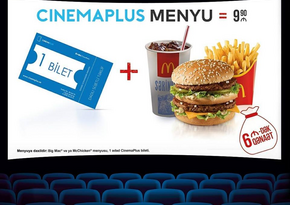 McDonald's Azerbaijan and CinemaPlus network launch a joint action