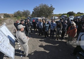 International travelers observe mine clearance process in Fuzuli district