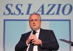 Президент Лацио отстранен от футбола на 7 месяцев