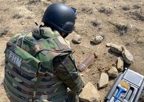 В Гобустане обнаружен артиллерийский снаряд