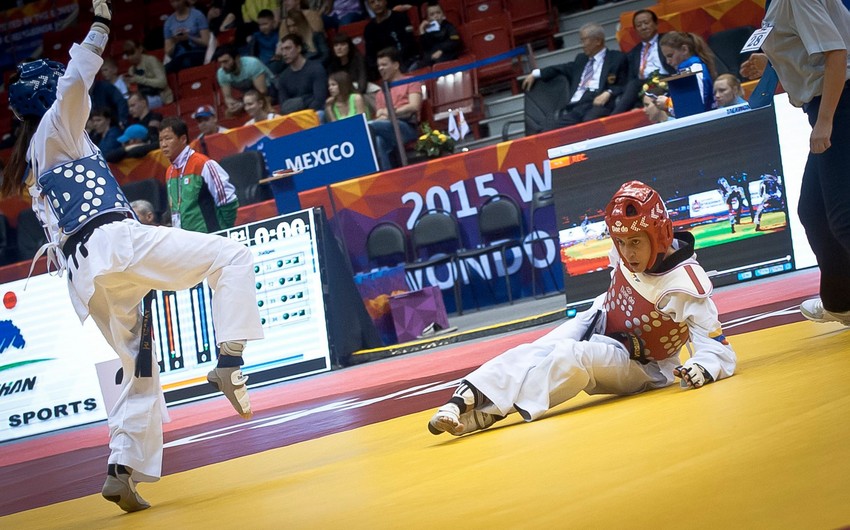 Two more Azerbaijani taekwondoists compete at World Championship