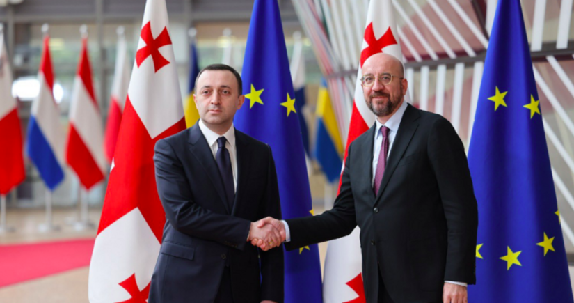 Garibashvili informs Charles Michel about reforms carried out in Georgia
