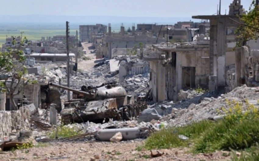 ​Город Алеппо на севере Сирии подвергся обстрелу боевиков