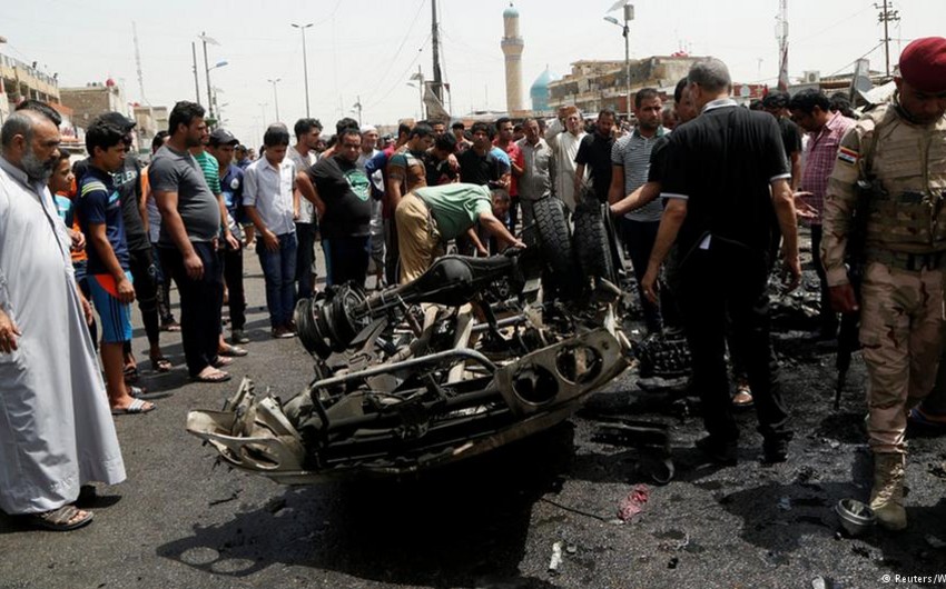 Bağdadda terror aktı nəticəsində 12 nəfər ölüb, 50-si yaralanıb