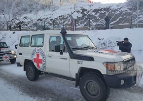 ICRC vehicles pass freely through Khankandi-Lachin road - UPDATED 