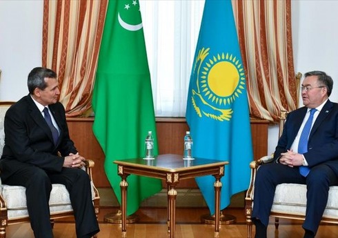 Главы МИД Туркменистана и Казахстана обсудили каспийскую повестку