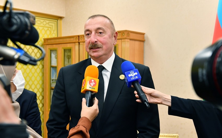 Ильхам Алиев: Отныне ирано-азербайджанские связи будут развиваться по восходящей во всех областях