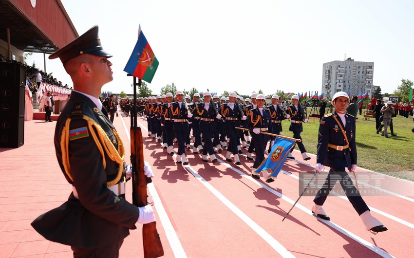 Military Institute named after Heydar Aliyev holds graduation ceremony 