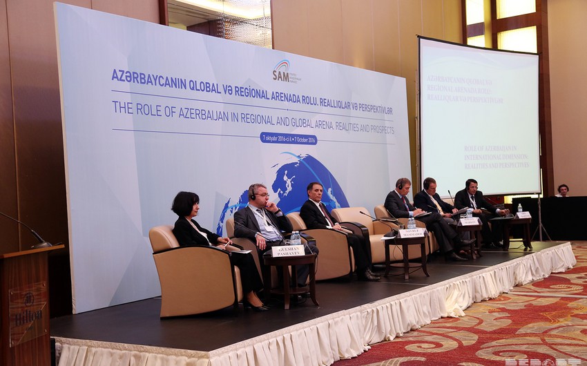 В Баку проходит конференция Роль Азербайджана на глобальной и региональной арене: Реалии и перспективы