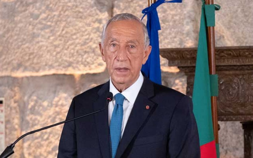 Президент Португалии поздравил президента Азербайджана с Днем независимости