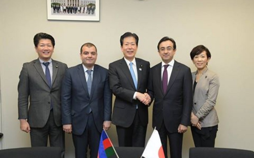 Azerbaijani Ambassador met with chairman of Japanese party Komeito