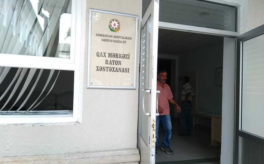 Один из пострадавших в результате землетрясения в Гахе отправлен на лечение в Баку