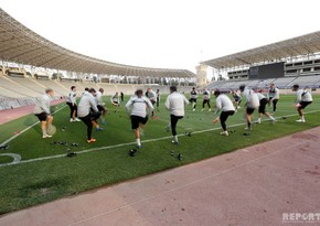 Qarabağ komandasının açıq məşqi keçirilib - FOTO