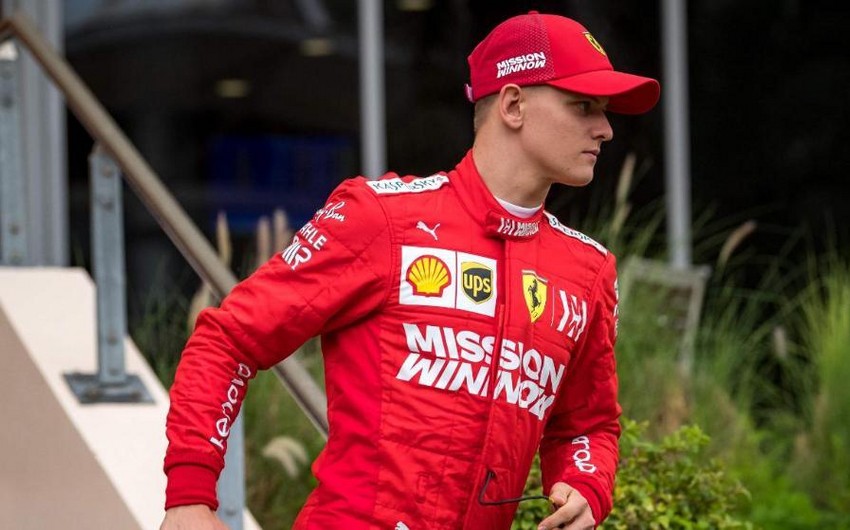 Michael Schumacher's son in first F1 test drive for Ferrari - VIDEO
