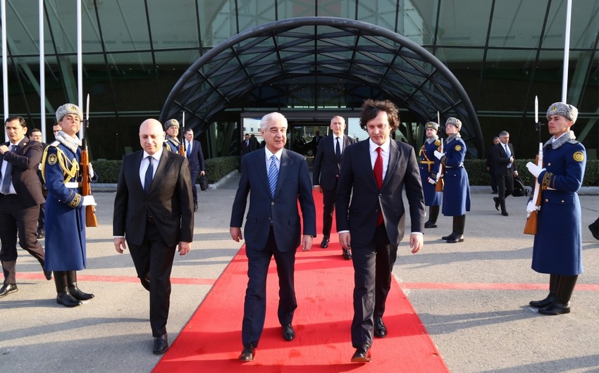 Georgian Prime Minister Irakli Kobakhidze concludes his official visit to Azerbaijan