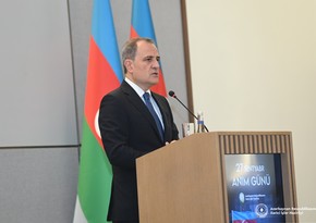 Ceyhun Bayramov: Antiterror tədbirləri ərazilərimizdəki dəhşətli hərbiləşmənin miqyasını hər kəsə aydın göstərdi