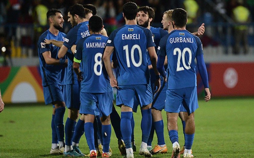 Лига наций: Футболисты сборной Азербайджана вошли в символическую сборную