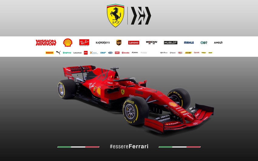 Ferrari yeni bolidini təqdim edib