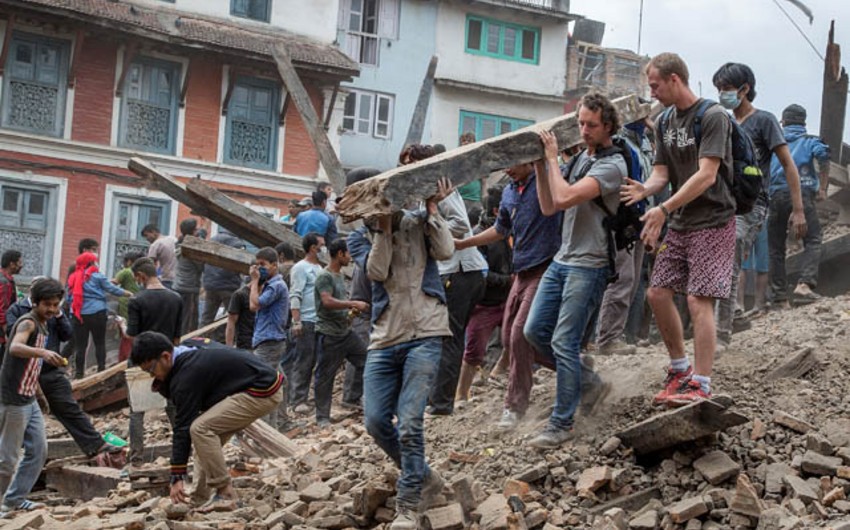 ​МИД: В результате сильного землетрясения в Непале среди азербайджанцев пострадавших нет