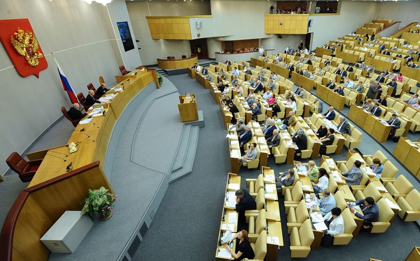 ​Rusiyalı deputatlar 446 mln. rublluq sığorta təminatı əldə edəcək