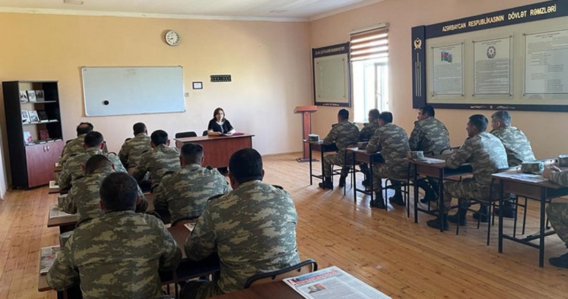Azerbaijan Army holds seminars on gender equality