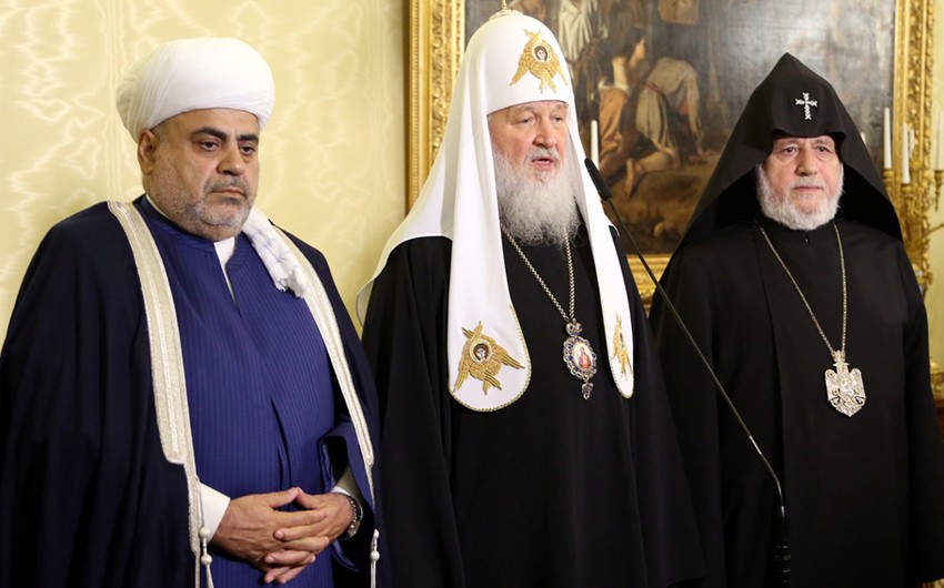  Moskvada Azərbaycan, Rusiya və Ermənistan dini liderlərinin görüşü olacaq