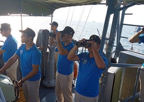 Area and training complex of Sea Cup contest inspected