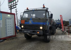 36 vehicles of peacekeepers travel freely along Khankandi-Lachin road
