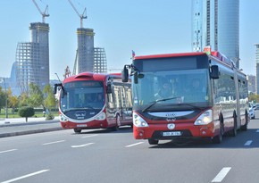 Sabahdan Bakıda bir sıra avtobusların hərəkət sxemi dəyişdiriləcək